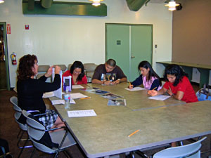 Beckie at West Valley Library in CA